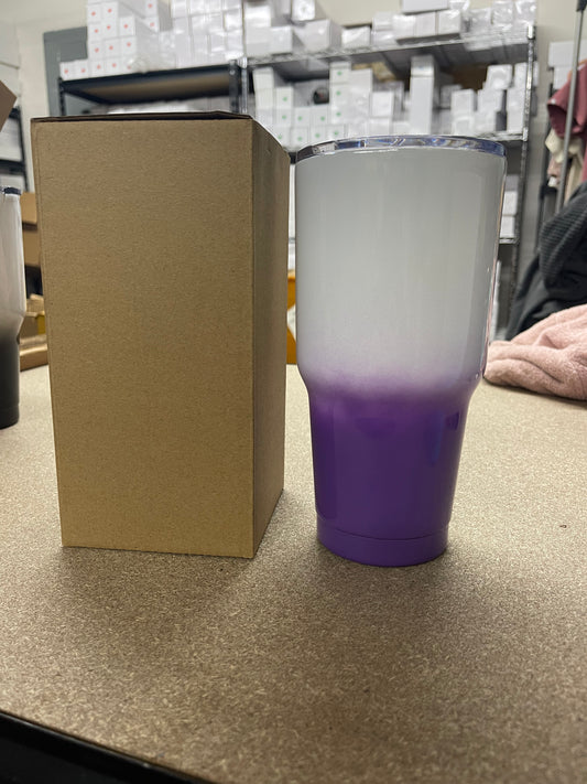 30 oz Ombre' tumbler